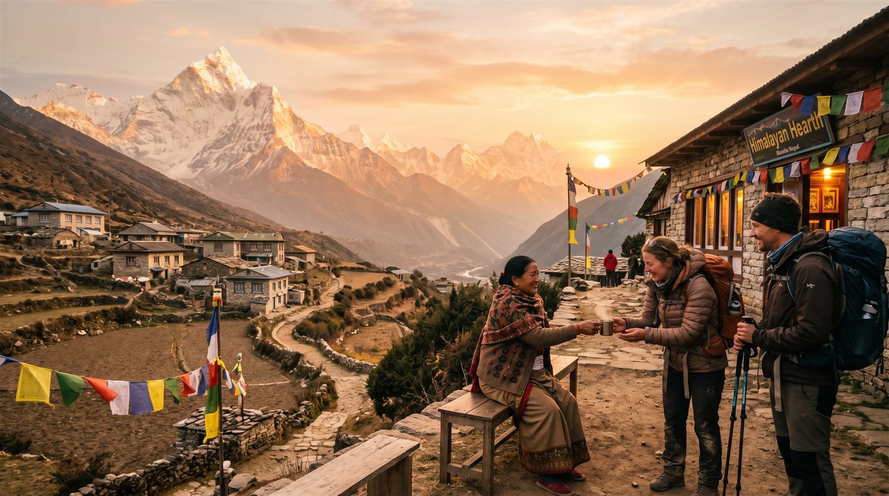Himalayan vista